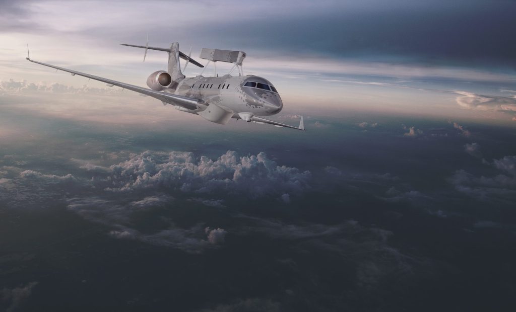 Saab’s GlobalEye Airborne Early Warning & Control (AEW&C) solution