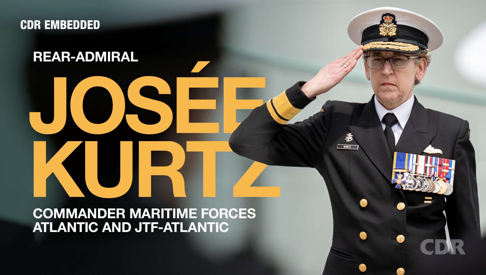 Rear-Admiral Josée Kurtz