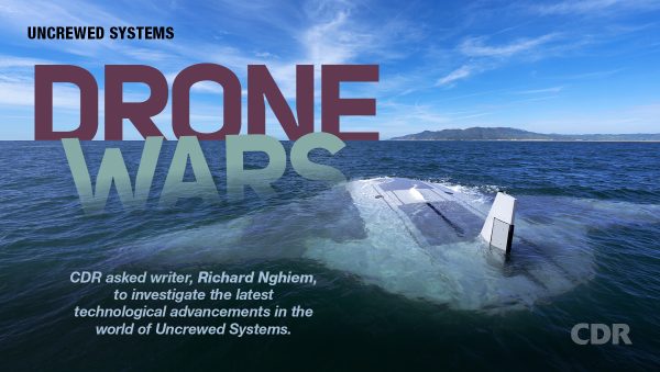Uncrewed Drone at sea