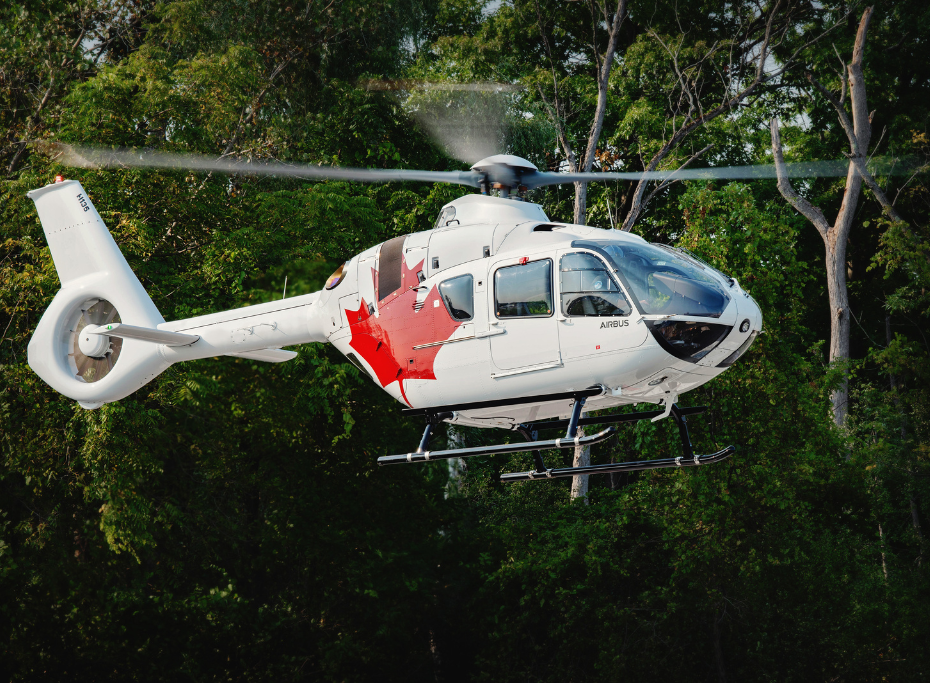 Airbus H135 aircraft for FAcT