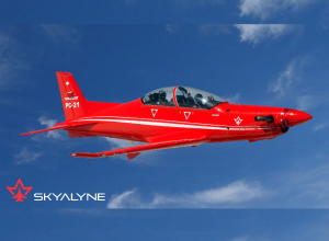 PC-21 aircraft in the skye
