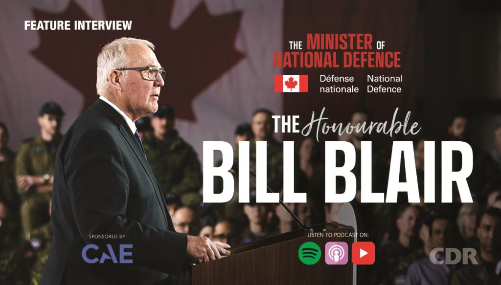 CAF Procurements Bill Blair
