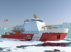 Construction of CCG Polar Icebreaker advances with production start ceremony at Chantier Davie