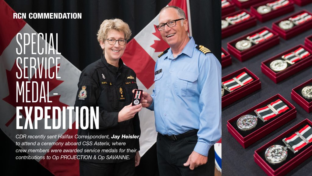 RCN COMMENDATION. RAdm Kurtz