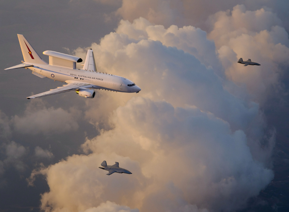 aircrafts in the sky
