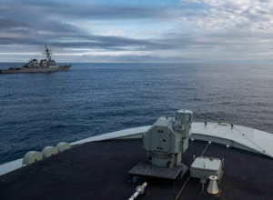 Trident Fury 2025, ships at sea