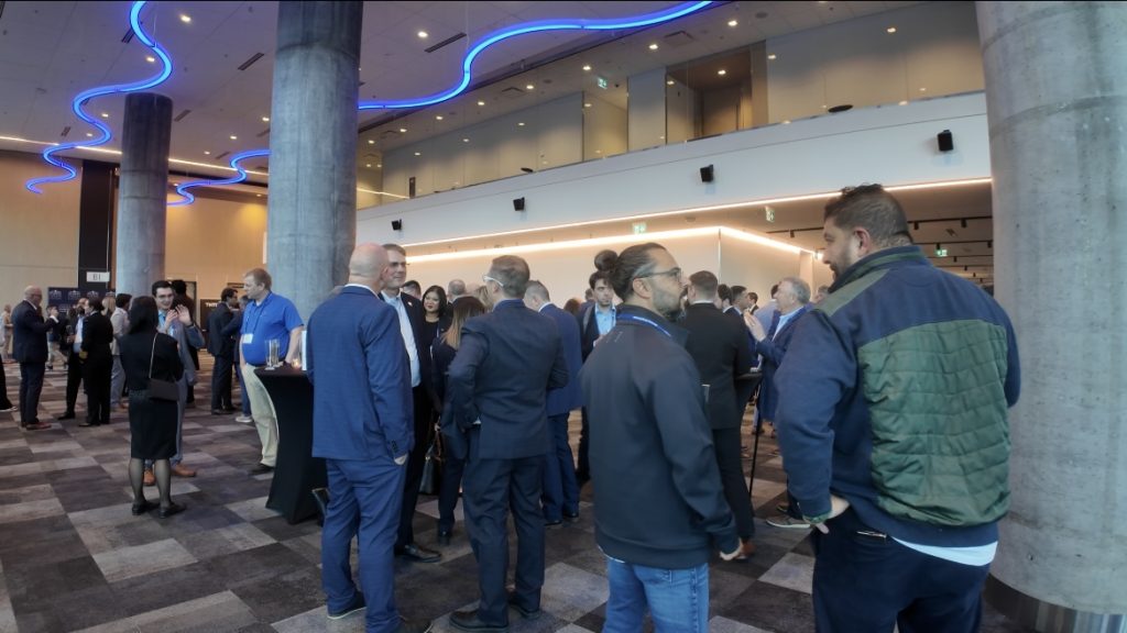 DEFSEC Atlantic ACADA Reception Crowd