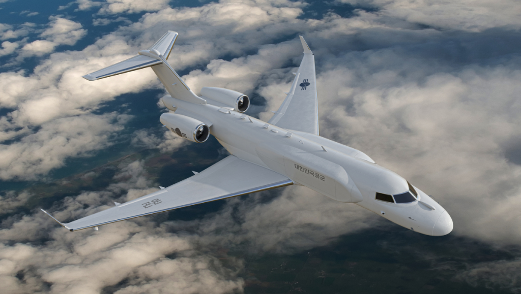 AEW&C aircraft in the air