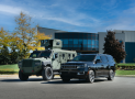 Stellantis and Roshel armored vehicle trucks