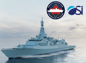 Lockheed Martin Canada OSI, RCD ship at sea