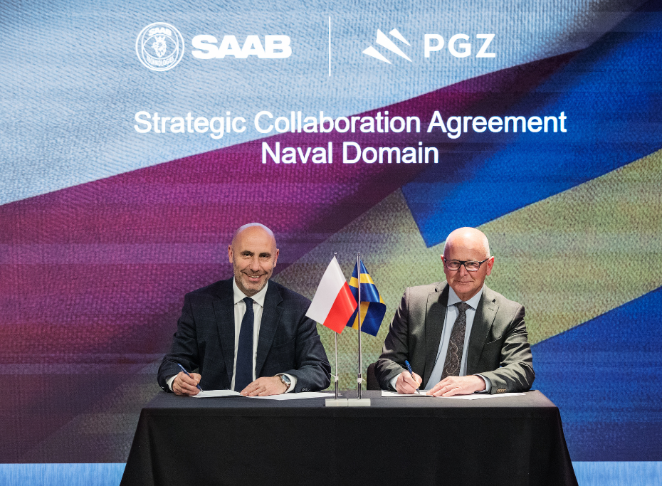 Saab and PGZ Group Establish Strategic Naval Collaboration