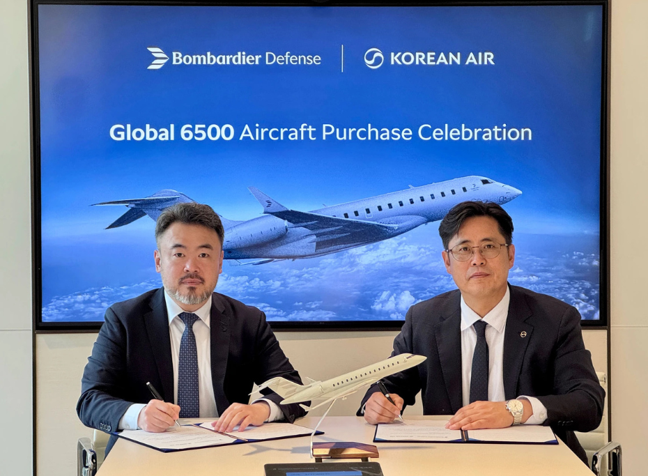 Bombardier Global 6500 South Korea