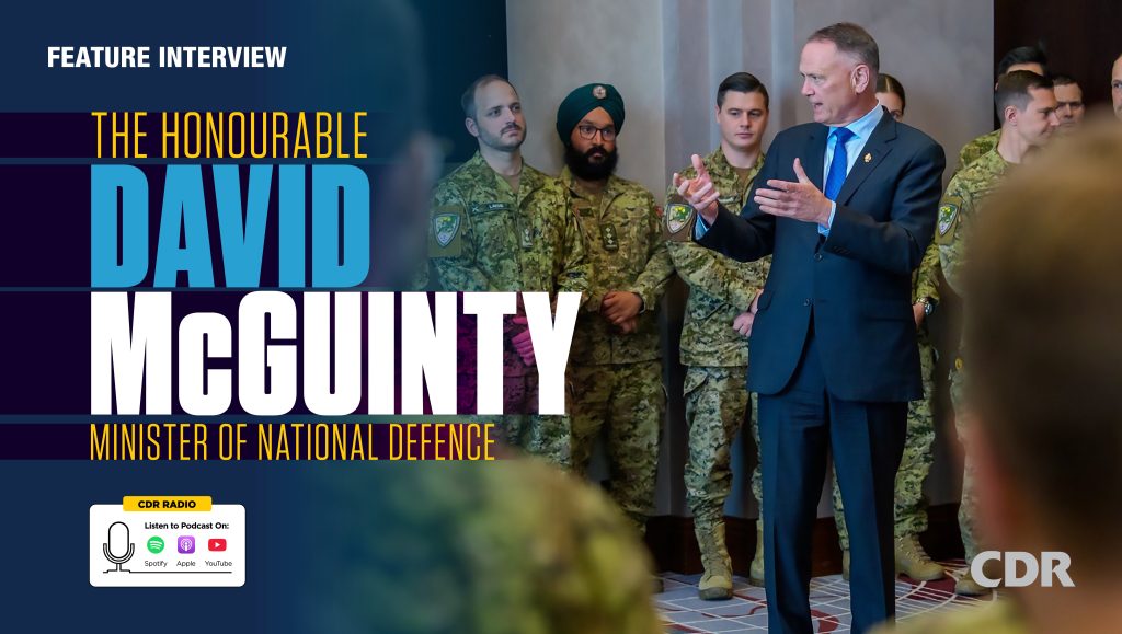 McGuinty defence interview CDR