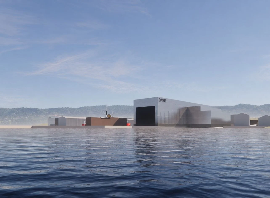 Davie Signs EBC to Lead $500M+ Lévis Shipyard Modernization